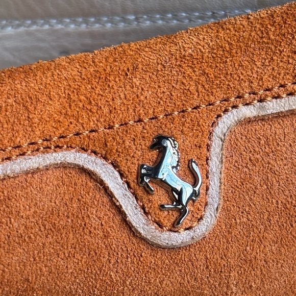 Tod’s for Ferrari Suede Driving Loafers | Burnt Orange | 36.5 EU / 6.5 US - Picture 2 of 10